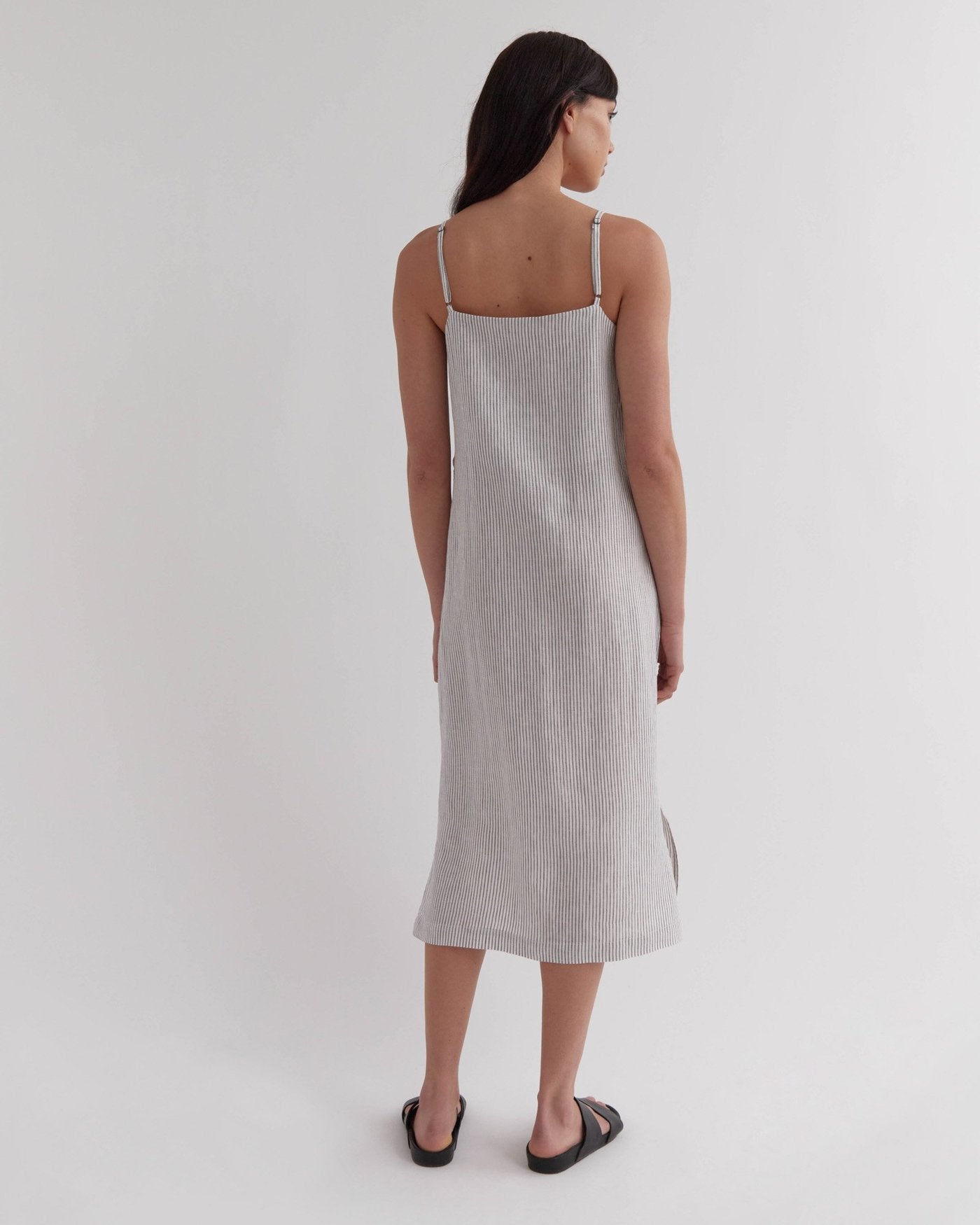 Linen Slip  Dress