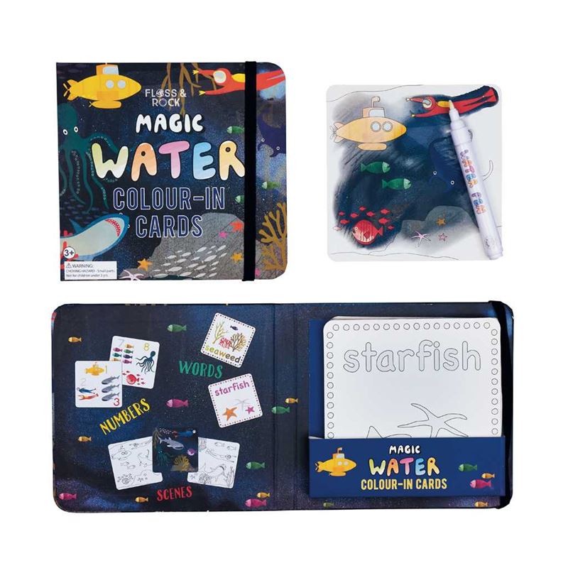 Water Colouring Pad & Pen Set